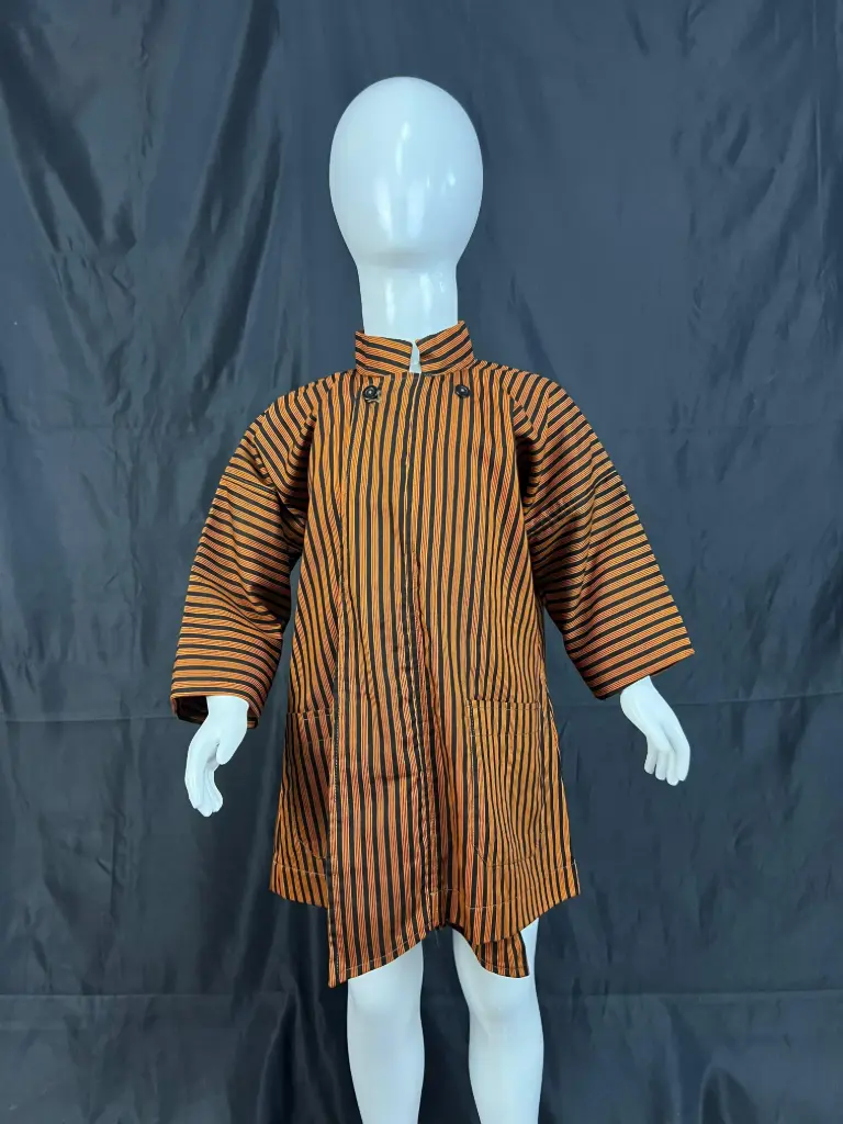 Surjan Lurik Orange Premium Anak