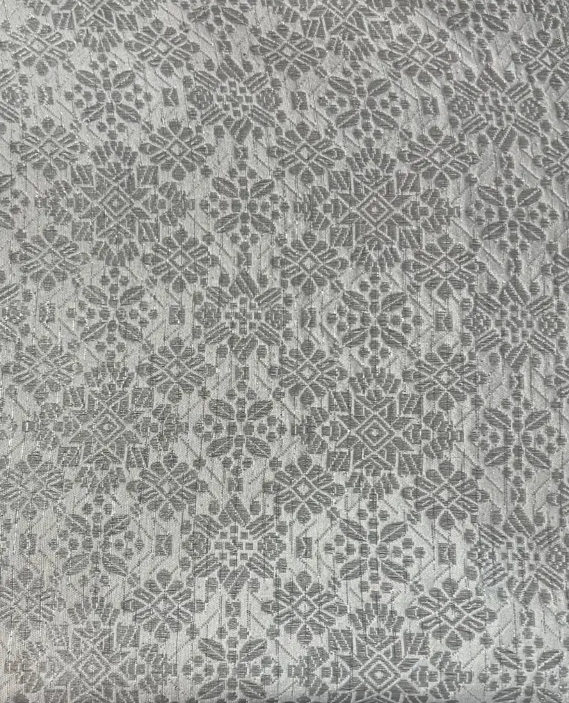 Jarik Songket Putih Silver