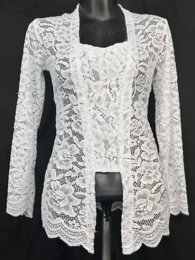 Kebaya Bali Sofia Putih