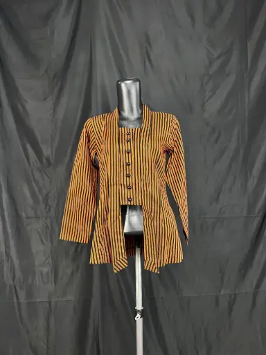 Kebaya Lurik Orange