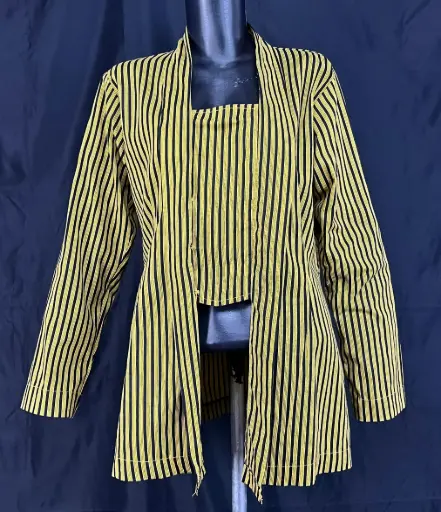 Kebaya Lurik Kuning