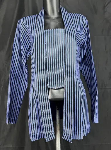 Kebaya Lurik Biru
