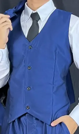 Rompi Jas Biru Navy Premium Dewasa