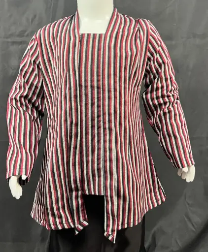 Kebaya Lurik Merah Biasa Anak