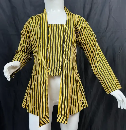 Kebaya Lurik Kuning Premium Anak
