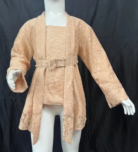 Kebaya Broklat Cream Anak