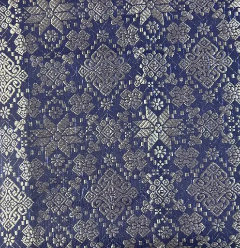 Jarik Songket Indigo Blue